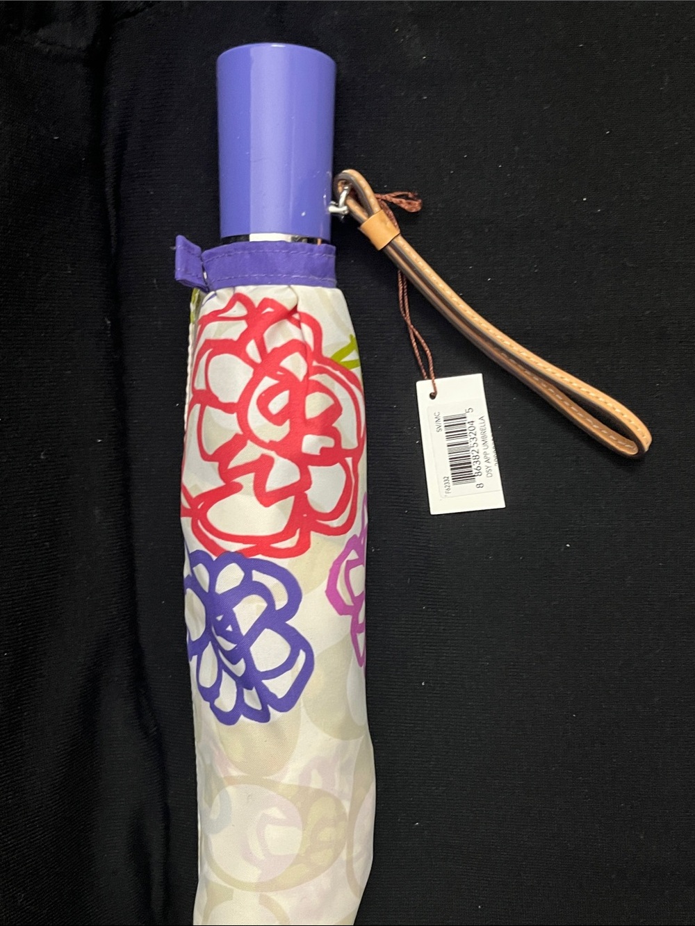 NWT COACH Y2K FLORAL SIGNATURE UMBRELLA - RARE